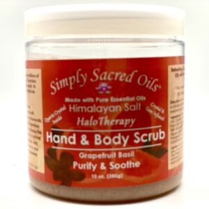 Grapefruit Basil Scrub