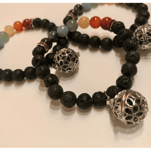Globe Chakra Aromatherapy Locket Bracelet